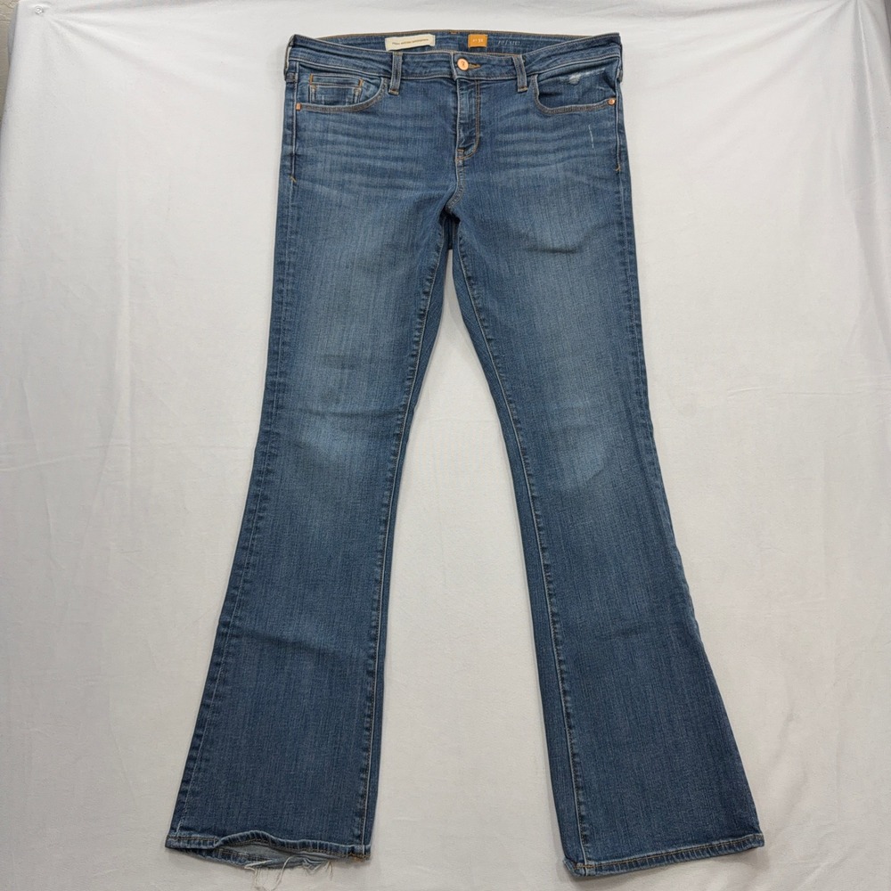 Pilcro and the Letterpress Jeans Stet Bootcut‎ Medium Wash Blue Womens Size 32